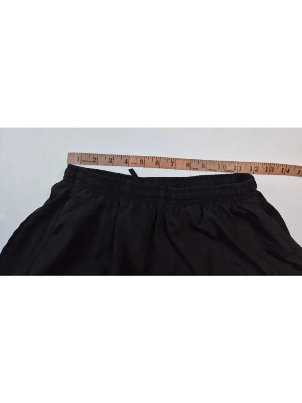 Nike Dri-FIT Womens Running Shorts Sz S Black Lined Drawstring Waist